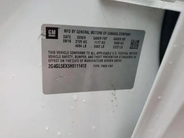 2017 BUICK REGAL SPORT TOURING  