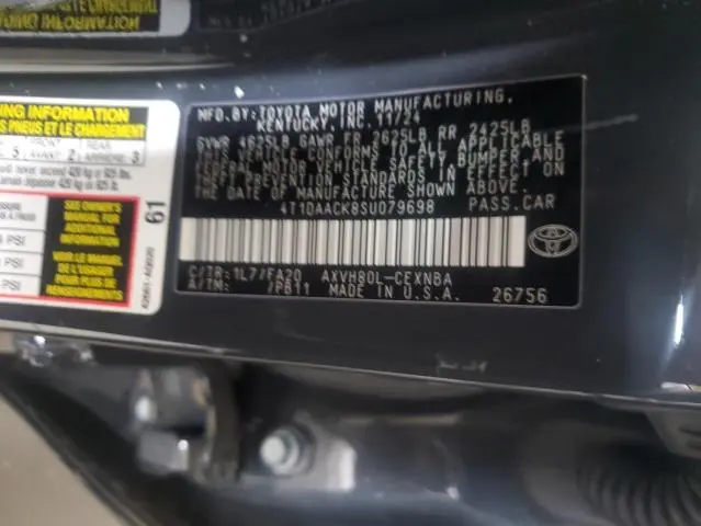 2025 TOYOTA CAMRY XSE