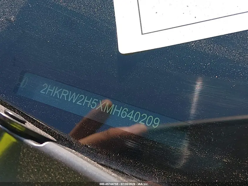 2021 HONDA CR-V AWD EX