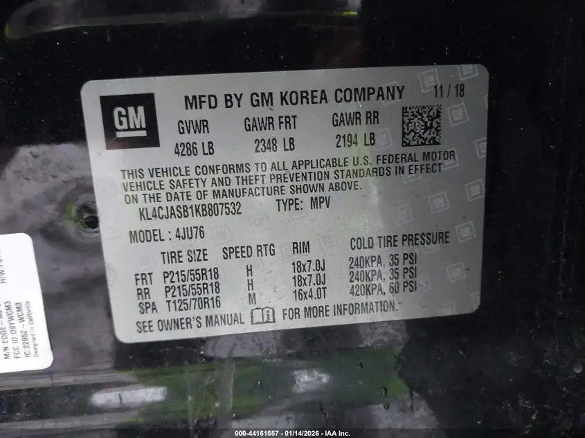 2019 BUICK ENCORE FWD PREFERRED