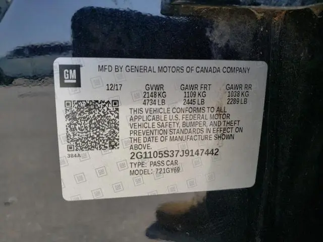 2018 CHEVROLET IMPALA LT  