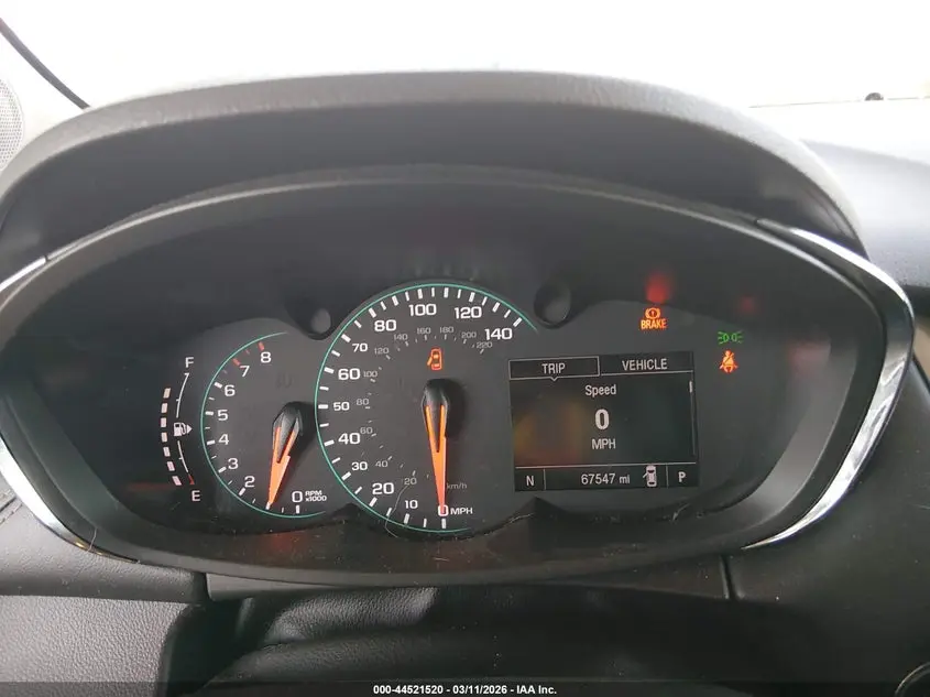 2018 CHEVROLET TRAX LT