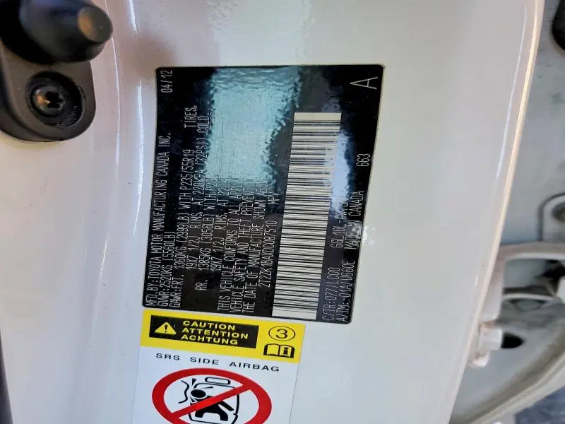 2013 LEXUS RX 350 BASE  