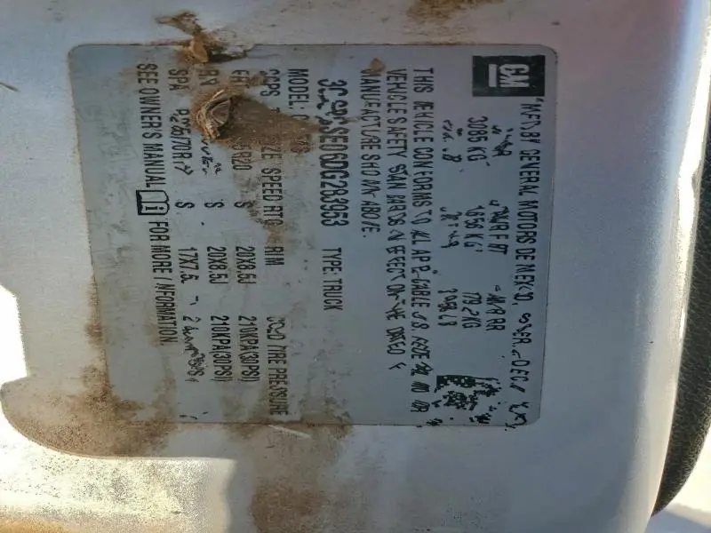 2013 CHEVROLET SILVERADO C1500 LT  