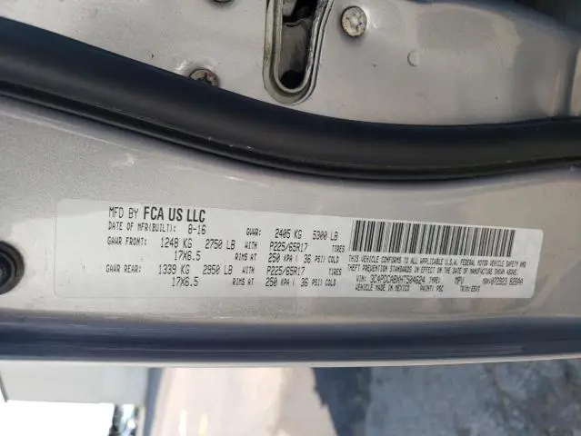 2017 DODGE JOURNEY SE  