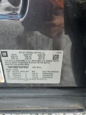2014 GMC ACADIA SLT-1  