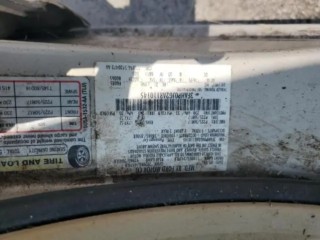 2010 FORD FUSION SEL  