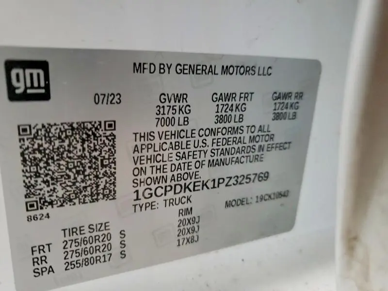 2023 CHEVROLET SILVERADO K1500 LT-L  