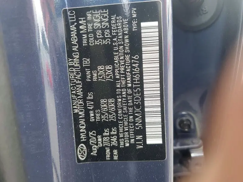 2026 HYUNDAI TUCSON SEL CONVENIENCE  