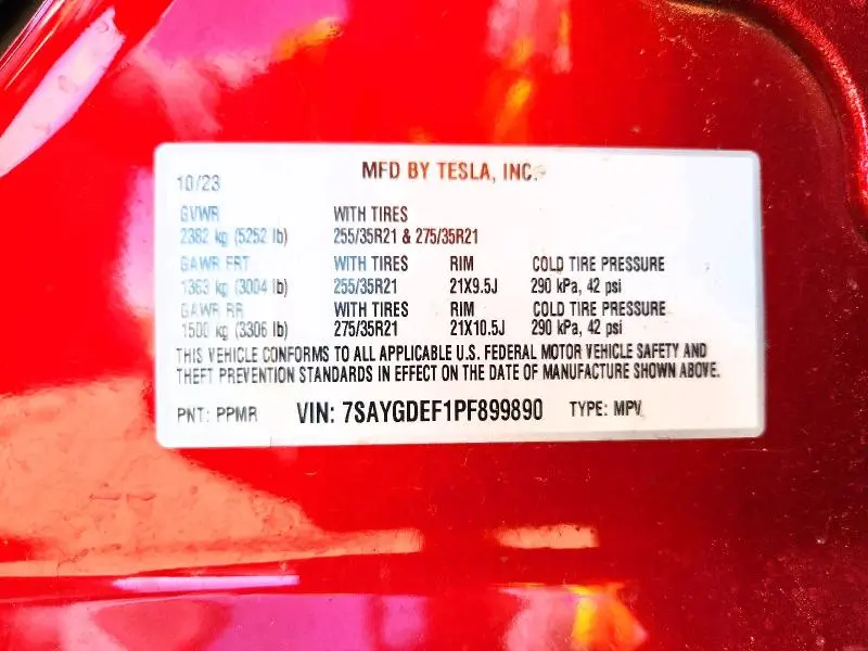 2023 TESLA MODEL Y   