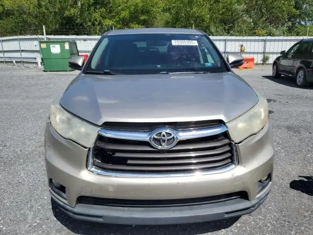 2014 TOYOTA HIGHLANDER LE  