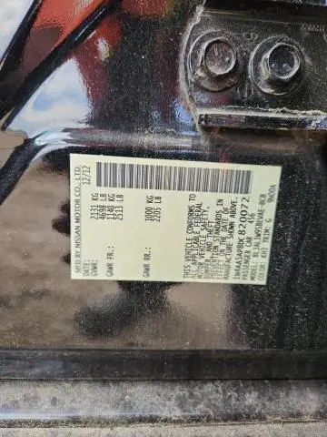 2013 NISSAN MAXIMA S  