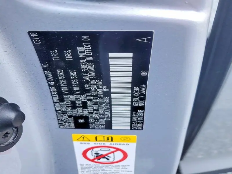 2016 LEXUS RX 350 BASE  