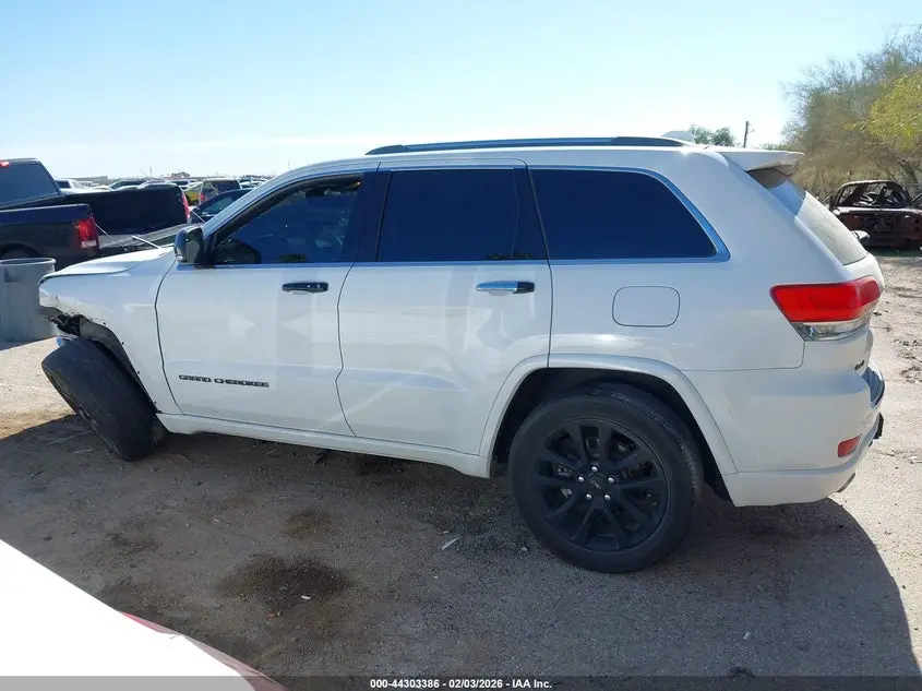 2017 JEEP GRAND CHEROKEE OVERLAND 4X4