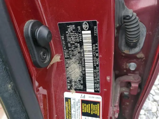 2017 TOYOTA CAMRY LE  