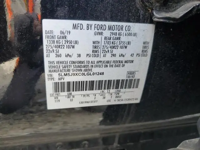 2020 LINCOLN AVIATOR BLACK LABEL  