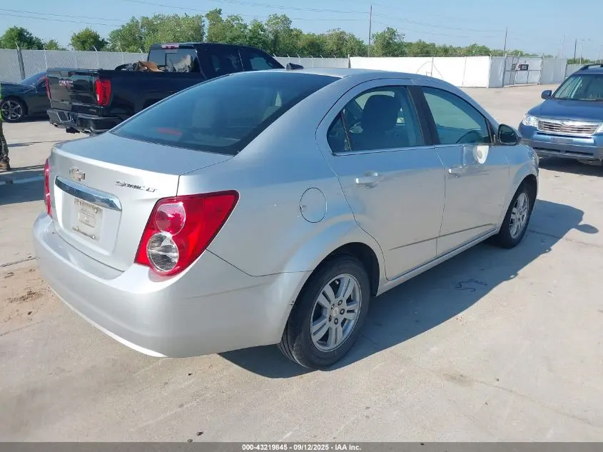 2014 CHEVROLET SONIC LT AUTO