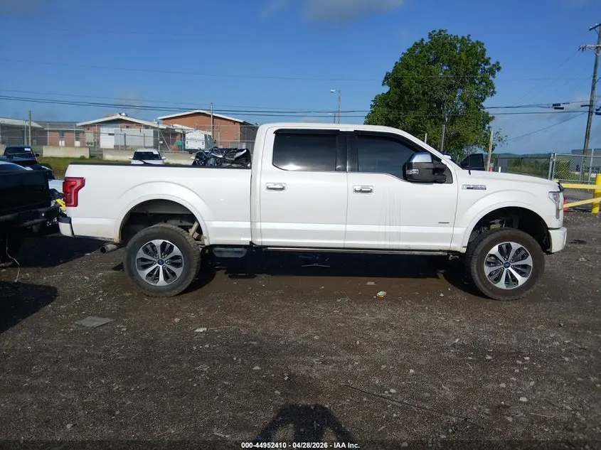 2015 FORD F-150 PLATINUM