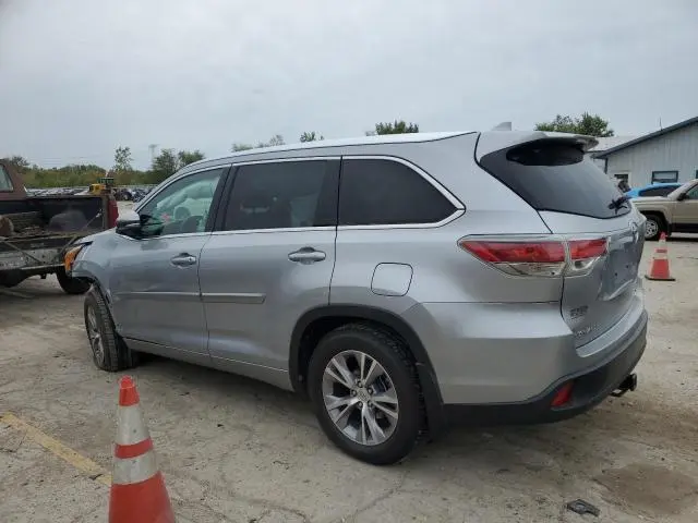 2015 TOYOTA HIGHLANDER XLE  