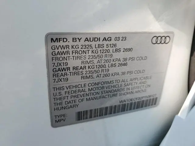 2023 AUDI Q3 PREMIUM S LINE 45  