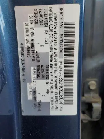 2019 MAZDA CX-3 TOURING  