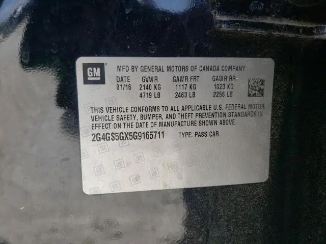 2016 BUICK REGAL PREMIUM  