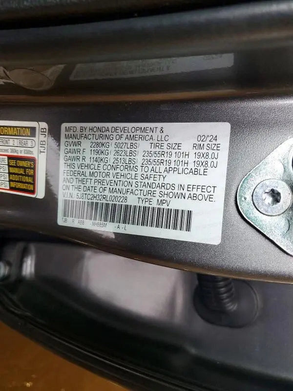 2024 ACURA RDX   