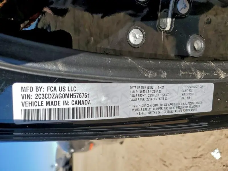 2021 DODGE CHALLENGER SXT  