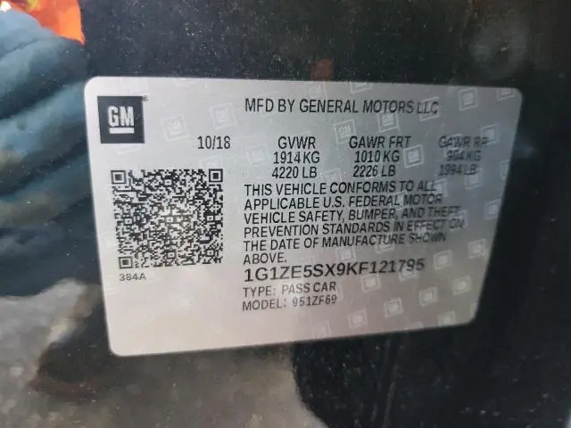 2019 CHEVROLET MALIBU PREMIER  