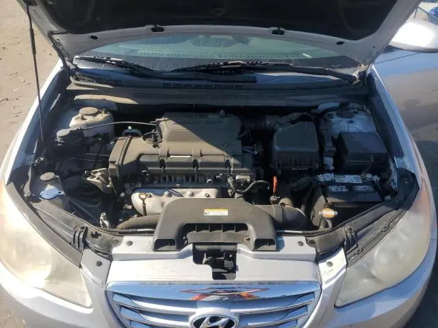 2010 HYUNDAI ELANTRA BLUE  