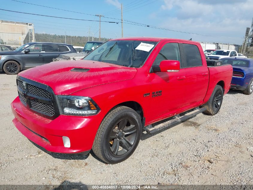 2017 RAM 1500 NIGHT  4X4 5'7 BOX