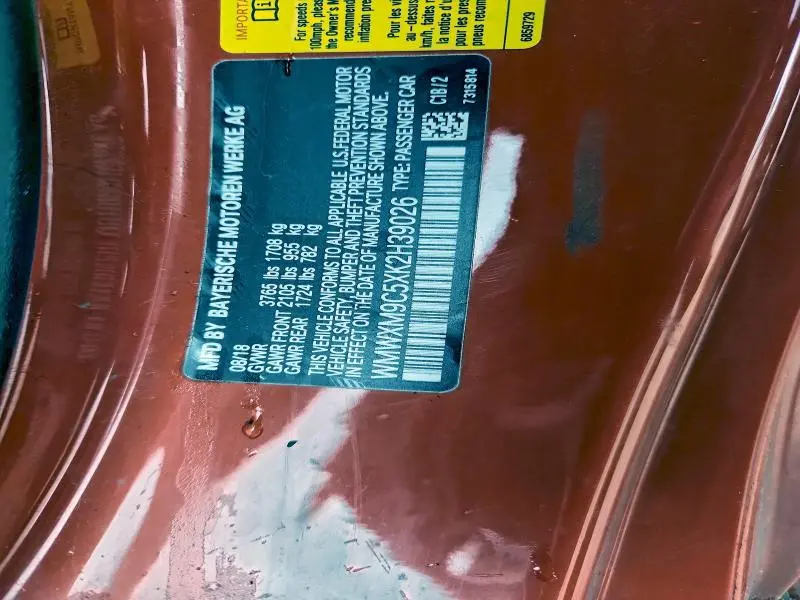 2019 MINI COOPER JOHN COOPER WORKS  