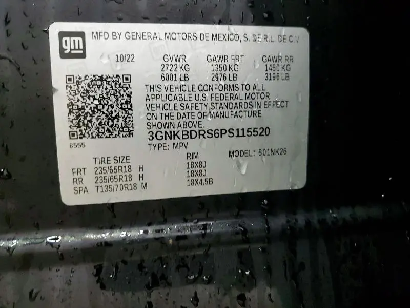 2023 CHEVROLET BLAZER 3LT  