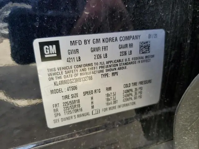 2021 BUICK ENCORE GX SELECT  