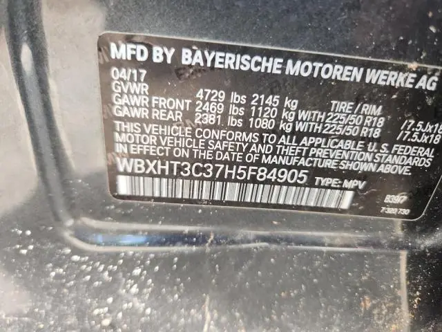 2017 BMW X1 XDRIVE28I  