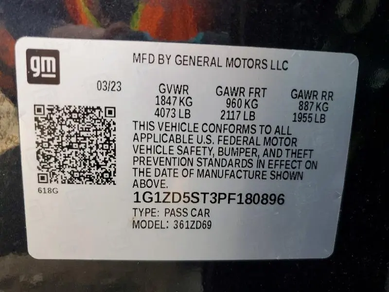 2023 CHEVROLET MALIBU LT  