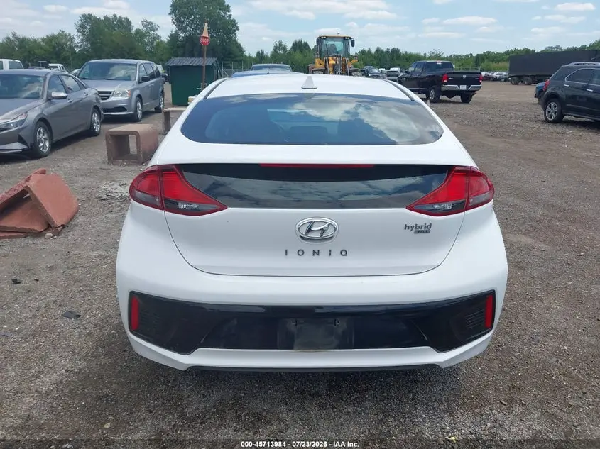2018 HYUNDAI IONIQ HYBRID BLUE