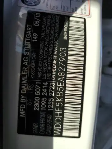 2014 MERCEDES-BENZ E 350  