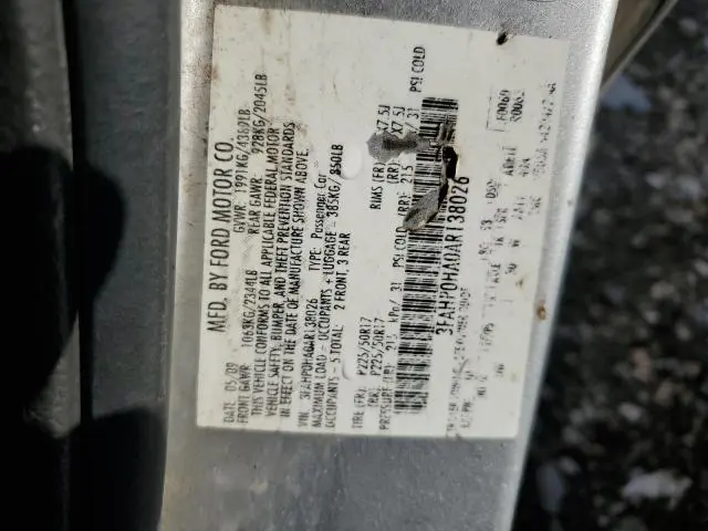 2010 FORD FUSION SE  