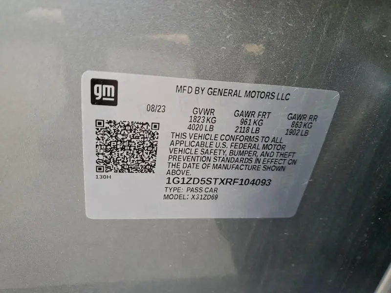 2024 CHEVROLET MALIBU LT  