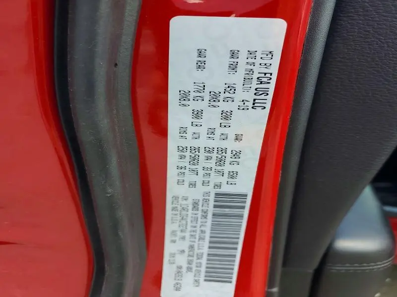 2019 DODGE DURANGO GT  