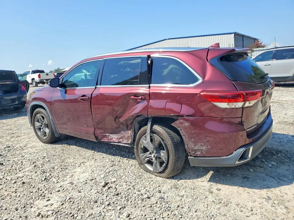 2019 TOYOTA HIGHLANDER LIMITED PLATINUM  