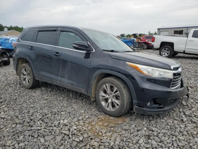 2015 TOYOTA HIGHLANDER XLE  