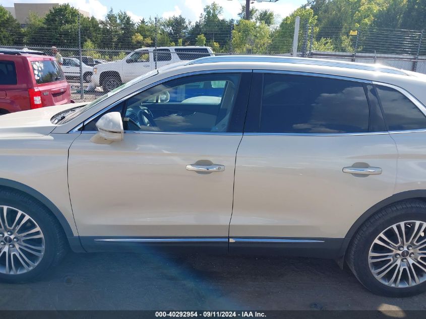 2016 LINCOLN MKX RESERVE