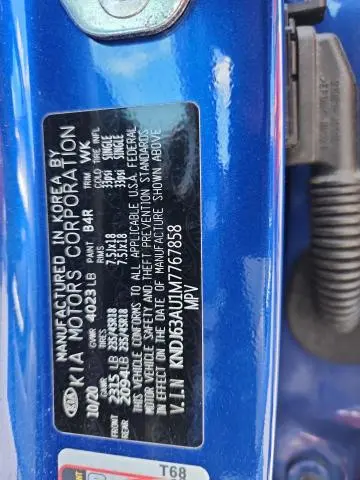 2021 KIA SOUL GT LINE  