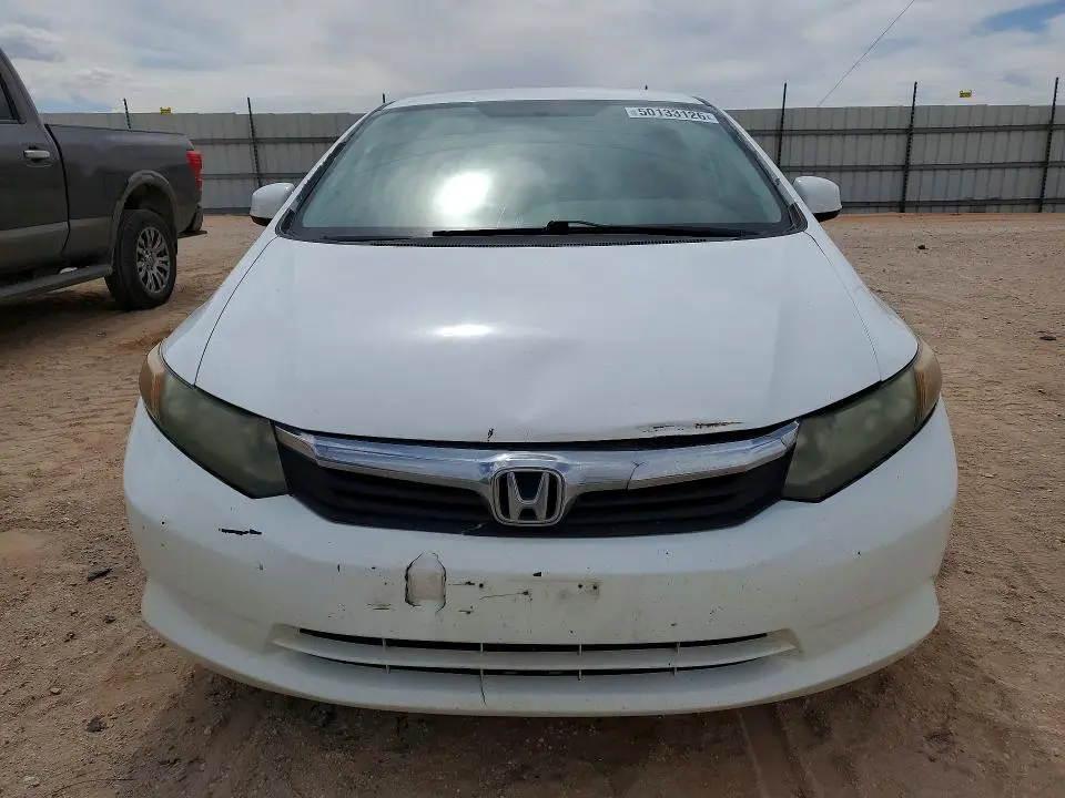 2012 HONDA CIVIC NATURAL GAS  