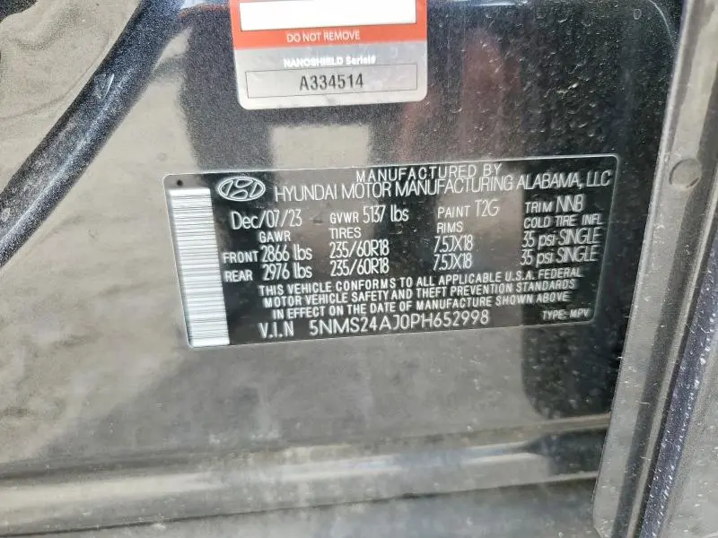 2023 HYUNDAI SANTA FE SEL  