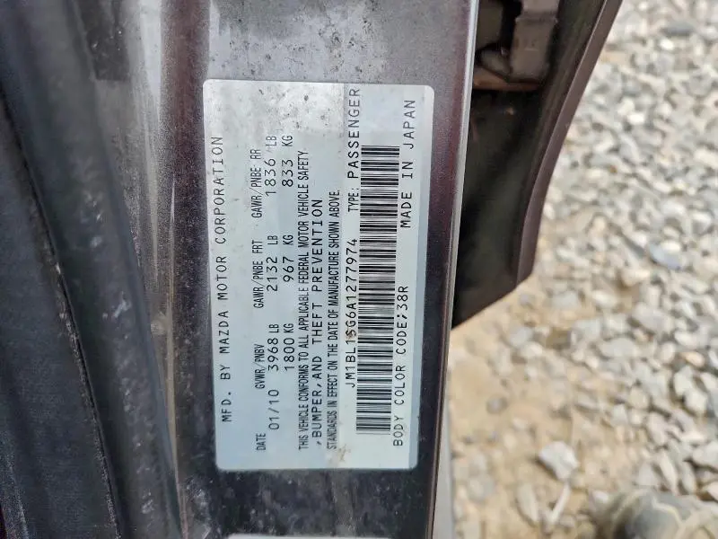 2010 MAZDA 3 I  