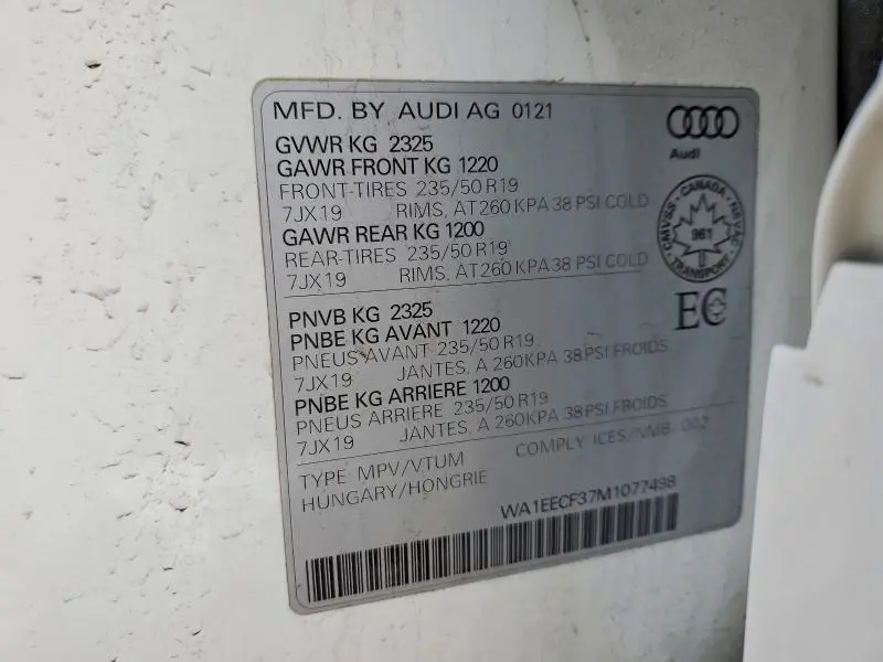 2021 AUDI Q3 PREMIUM PLUS S LINE 45  