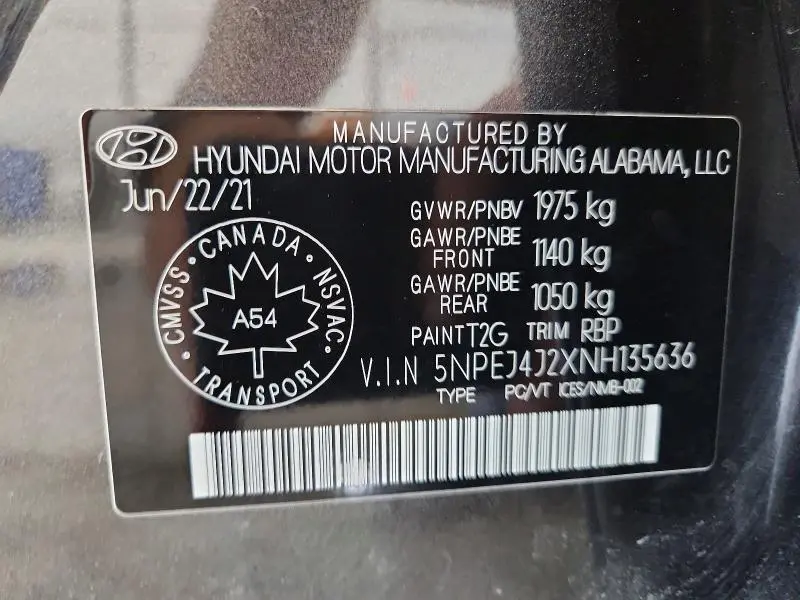 2022 HYUNDAI SONATA SEL PLUS  